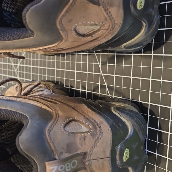 Size 8.5 Womens Oboz Tan & Natural Waterproof Hiking Boots - Picture 12 of 12